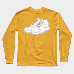 Rainbow Chunky Sneaks Long Sleeve T-Shirt